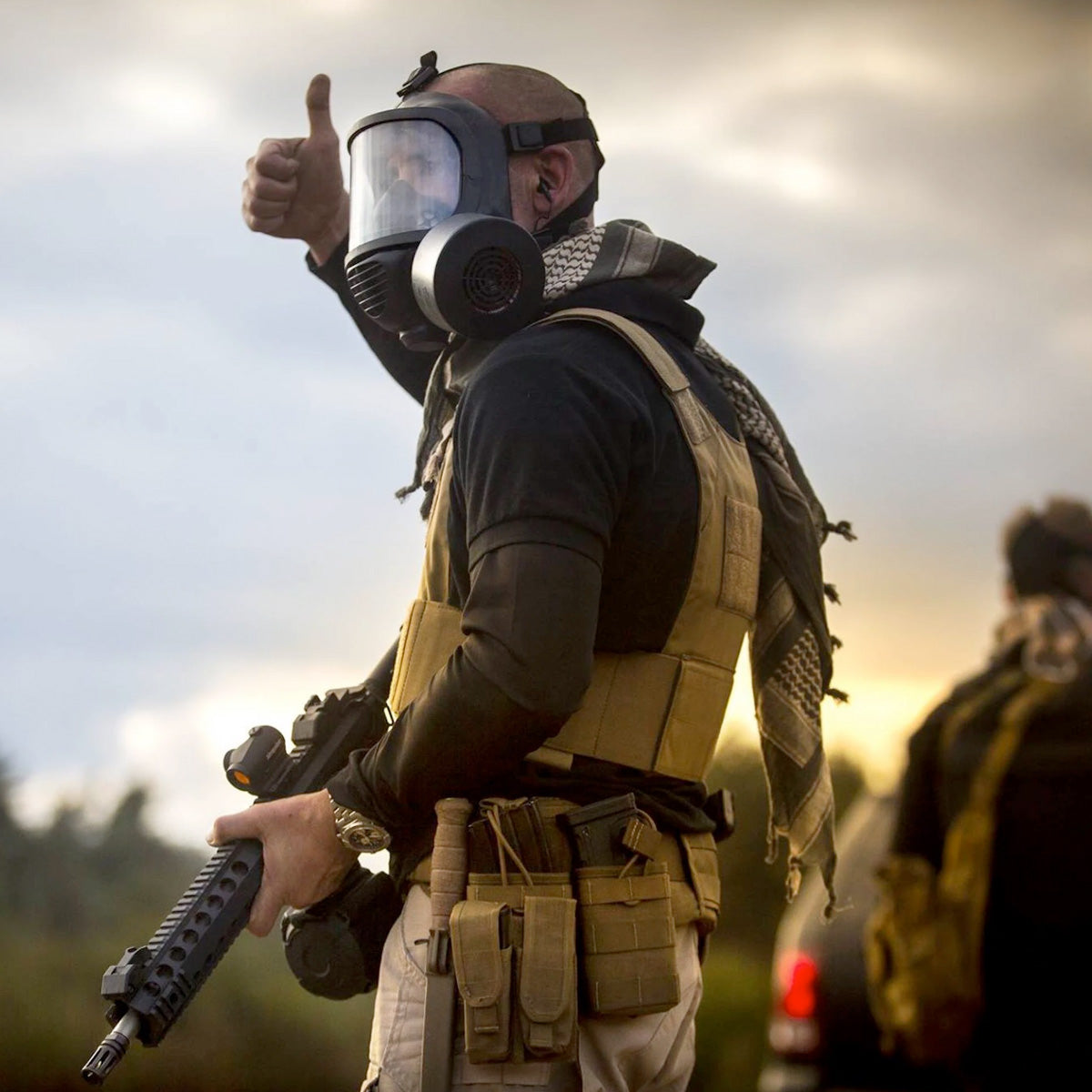 MIRA Safety CM-6M Tactical Gas Mask Full-Face Respirator for CBRN Defense Tactical Distributors Ltd New Zealand