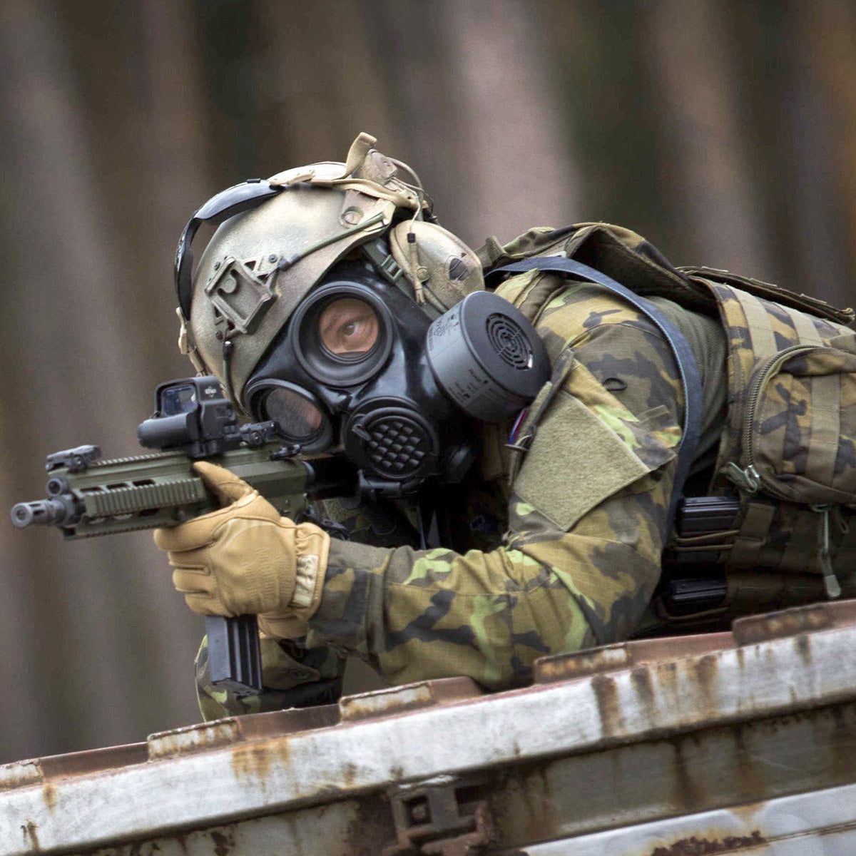 MIRA Safety CM-7M Military Gas Mask CBRN Protection Military Special Forces, Police Squads, and Rescue Teams Tactical Distributors Ltd New Zealand