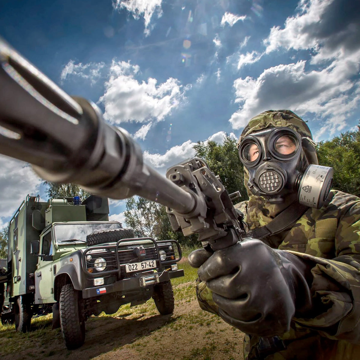 MIRA Safety CM-7M Military Gas Mask CBRN Protection Military Special Forces, Police Squads, and Rescue Teams Tactical Distributors Ltd New Zealand