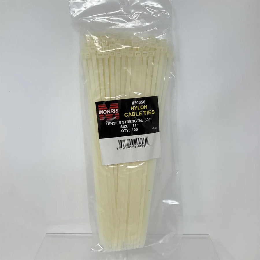 MORRIS Cable Tie 50 Pound 11 Inch 100/Pack Tactical Distributors Ltd New Zealand