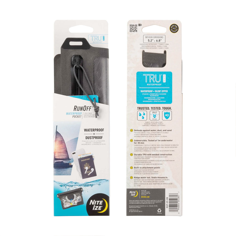 Nite-Ize RunOff Waterproof Pocket Tactical Distributors Ltd New Zealand