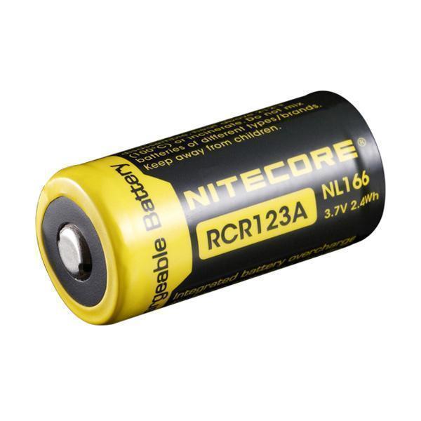 Nitecore RCR123A Rechargeable Battery Tactical Distributors Ltd New Zealand