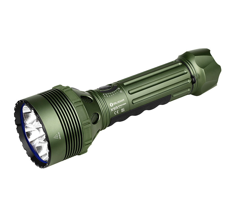 olight 25000 lumens flashlight Olight X9R Marauder 25000 Lumens Rechargeable Tactical LED Torch OD Gr – Tactical Distributors Ltd (NZ)