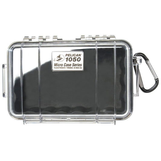 Pelican 1050 Micro Case Clear Shell with Black Liner Tactical Distributors Ltd New Zealand