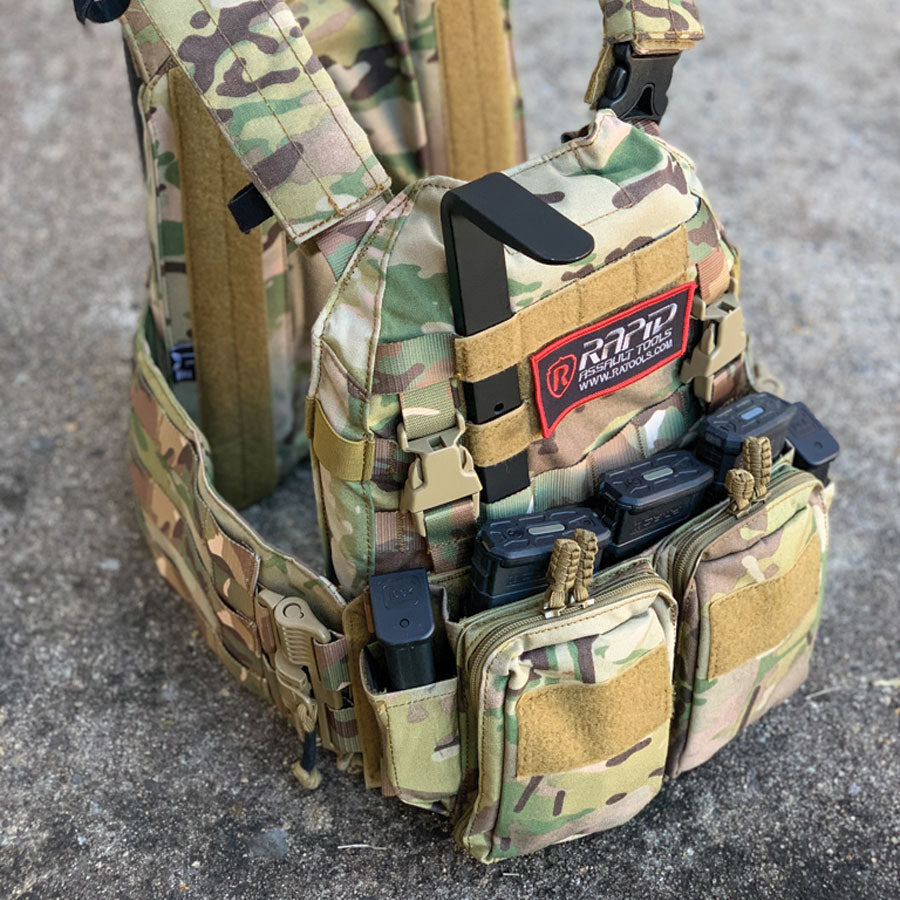 Rapid Assault Tools 15 Inches RatBar Titanium Pry Bar Breaching Rapid Assault Tools Tactical Gear Supplier Tactical Distributors Australia