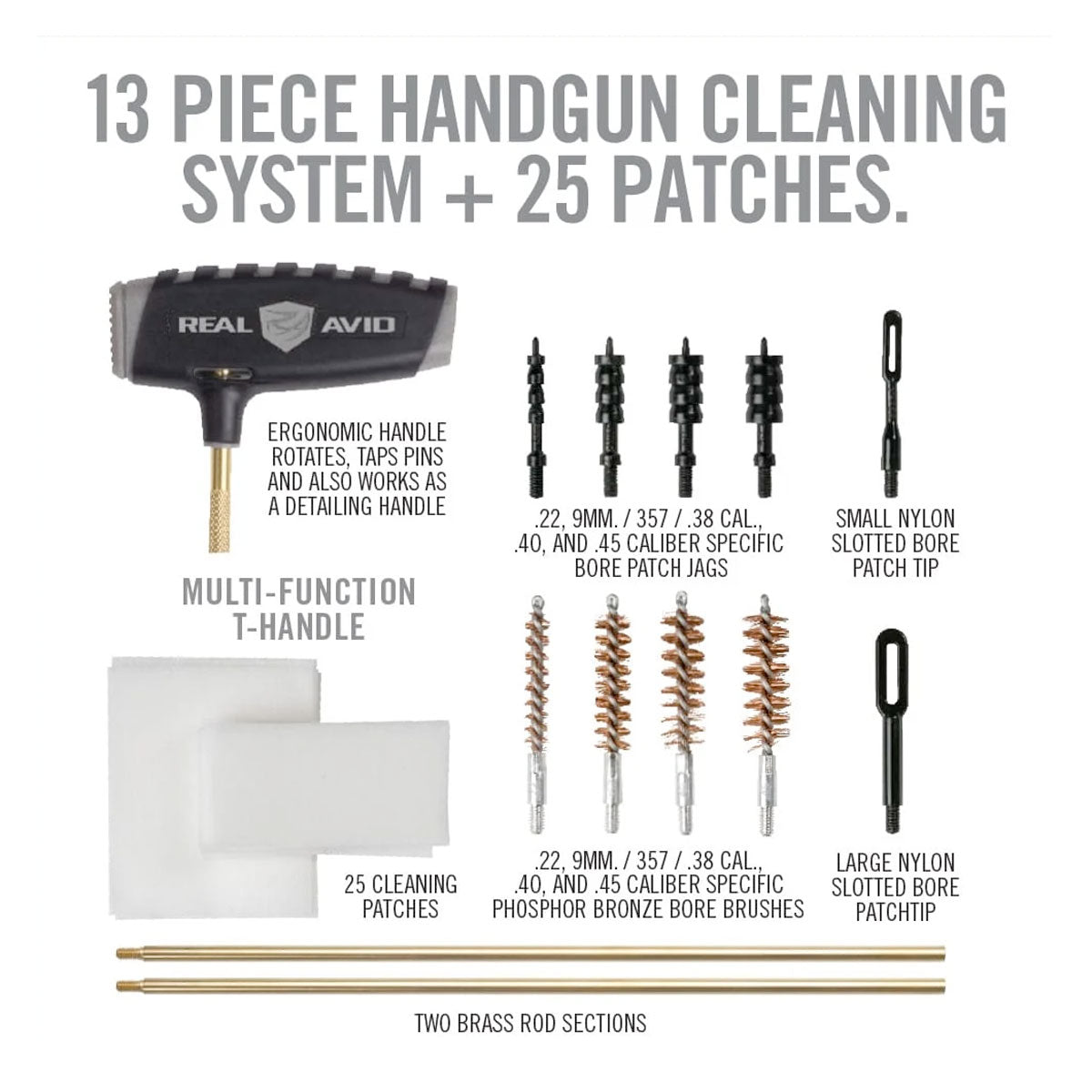 Real Avid Gun Boss Pro Handgun Cleaning Kit Tactical Distributors Ltd New Zealand