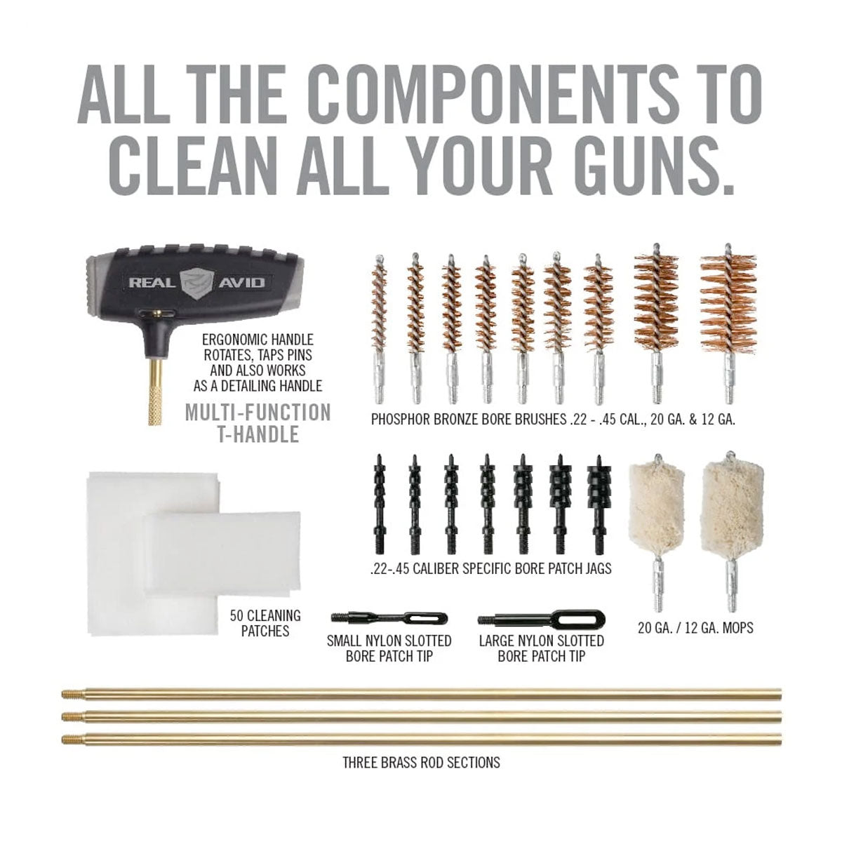 Real Avid Gun Boss Pro Universal Cleaning Kit Tactical Distributors Ltd New Zealand