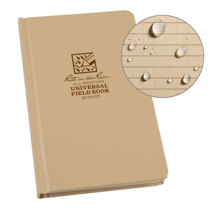 Rite in the Rain No970F Hard Cover Book Universal Green Tactical Distributors Ltd New Zealand