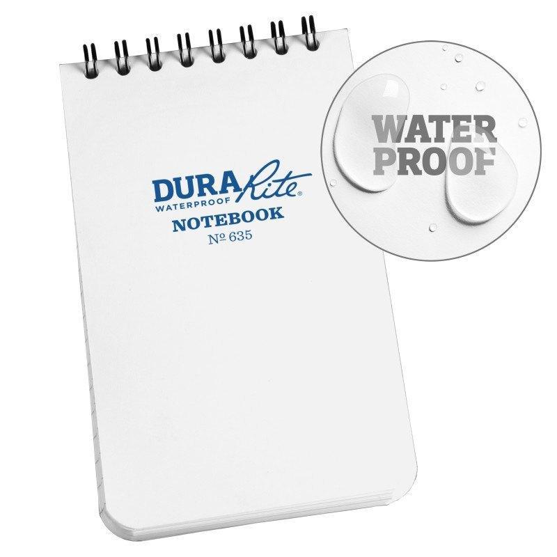 Rite in the Rain No.635 Waterproof DuraRite 3x5 Top Spiral Notebook Tactical Distributors Ltd New Zealand