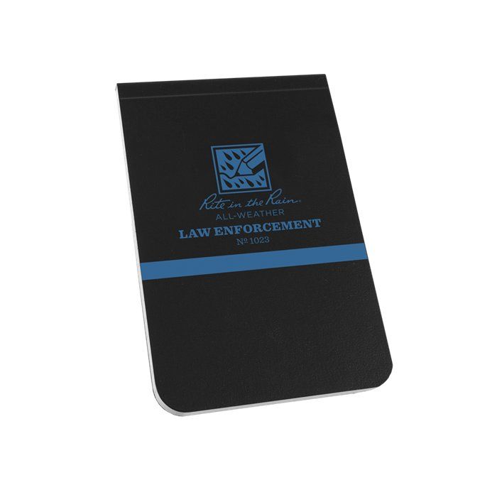 Rite in the Rain Thin Blue Line All-Weather Notebook (3.25'' x 5.25'') Tactical Distributors Ltd New Zealand