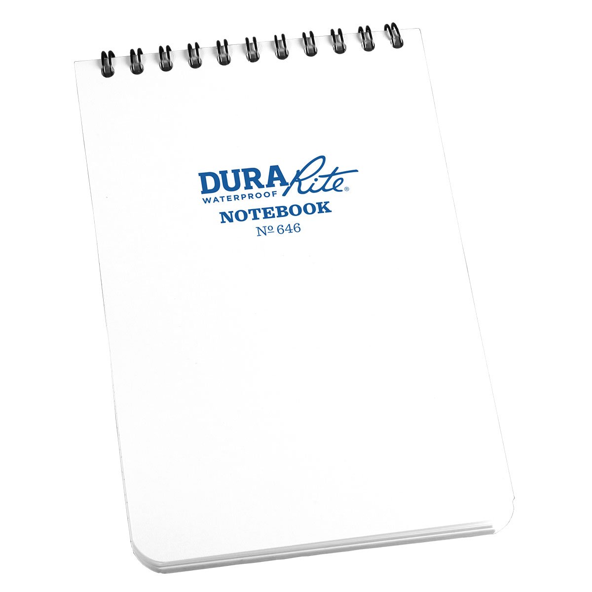 Rite in the Rain Top Spiral Durarite Waterproof 4 X 6 Polydura Notebook Universal White Tactical Distributors Ltd New Zealand