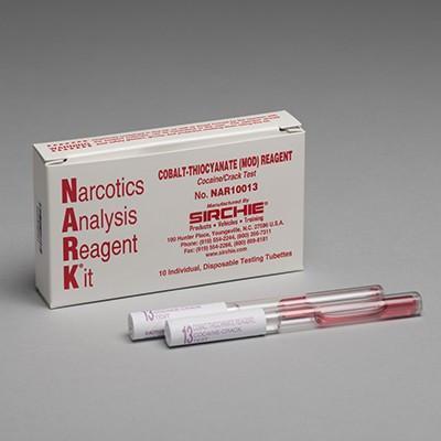 Sirchie NARK Modified Cobalt-Thiocyanate Reagent (Cocaine Freebase/Crack) 10 Pack Tactical Distributors Ltd New Zealand
