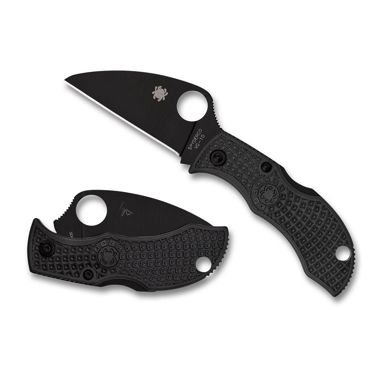 Spyderco Manbug Manbug Wharnclife Black - Plain Blade Tactical Distributors Ltd New Zealand