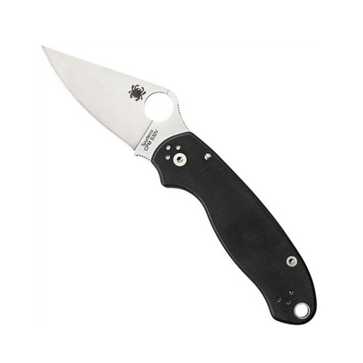 Spyderco Para 3 G-10 Black Plain Blade Tactical Distributors Ltd New Zealand
