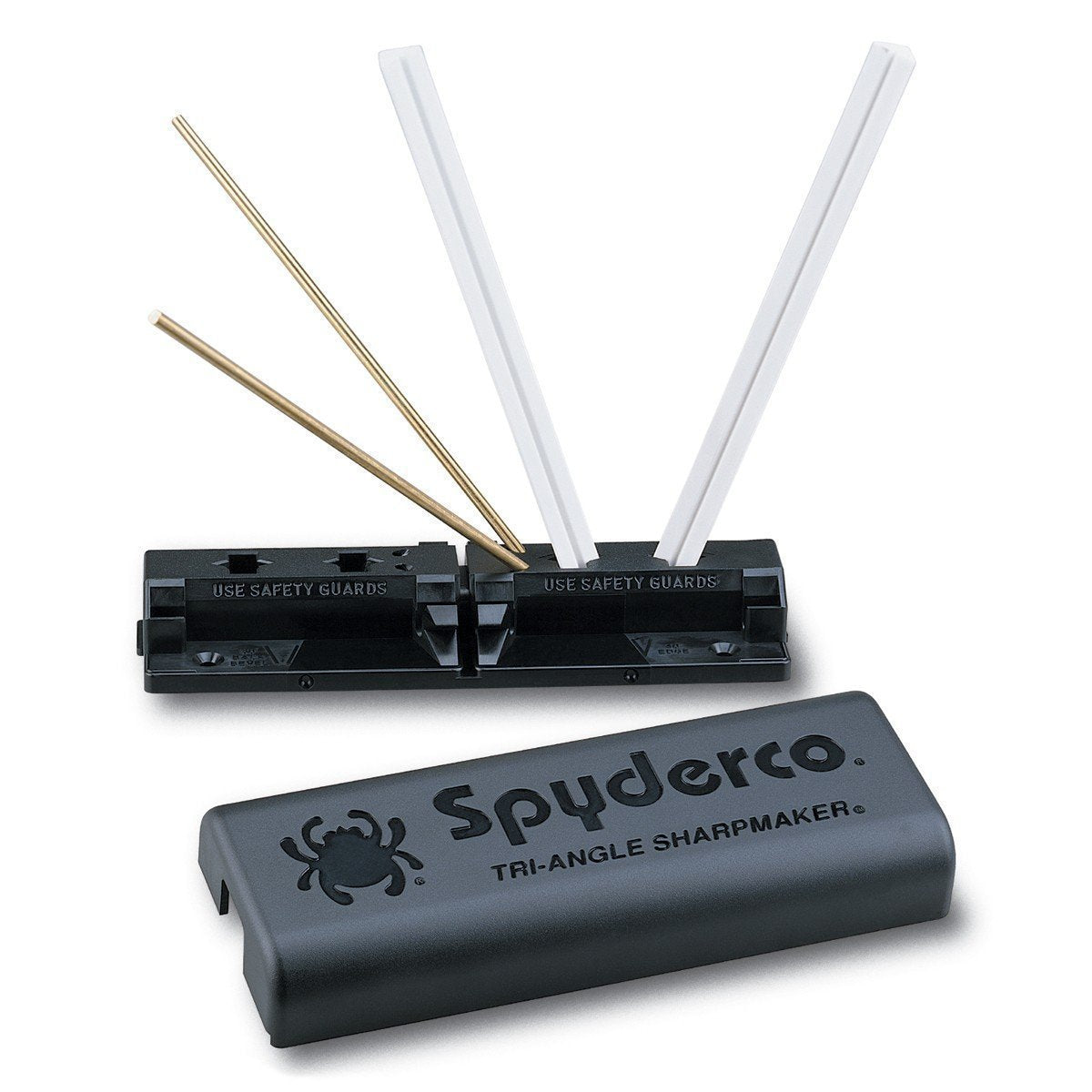 Spyderco Tri-Angle Sharpmaker Set Fine & Medium Grit Tactical Distributors Ltd New Zealand