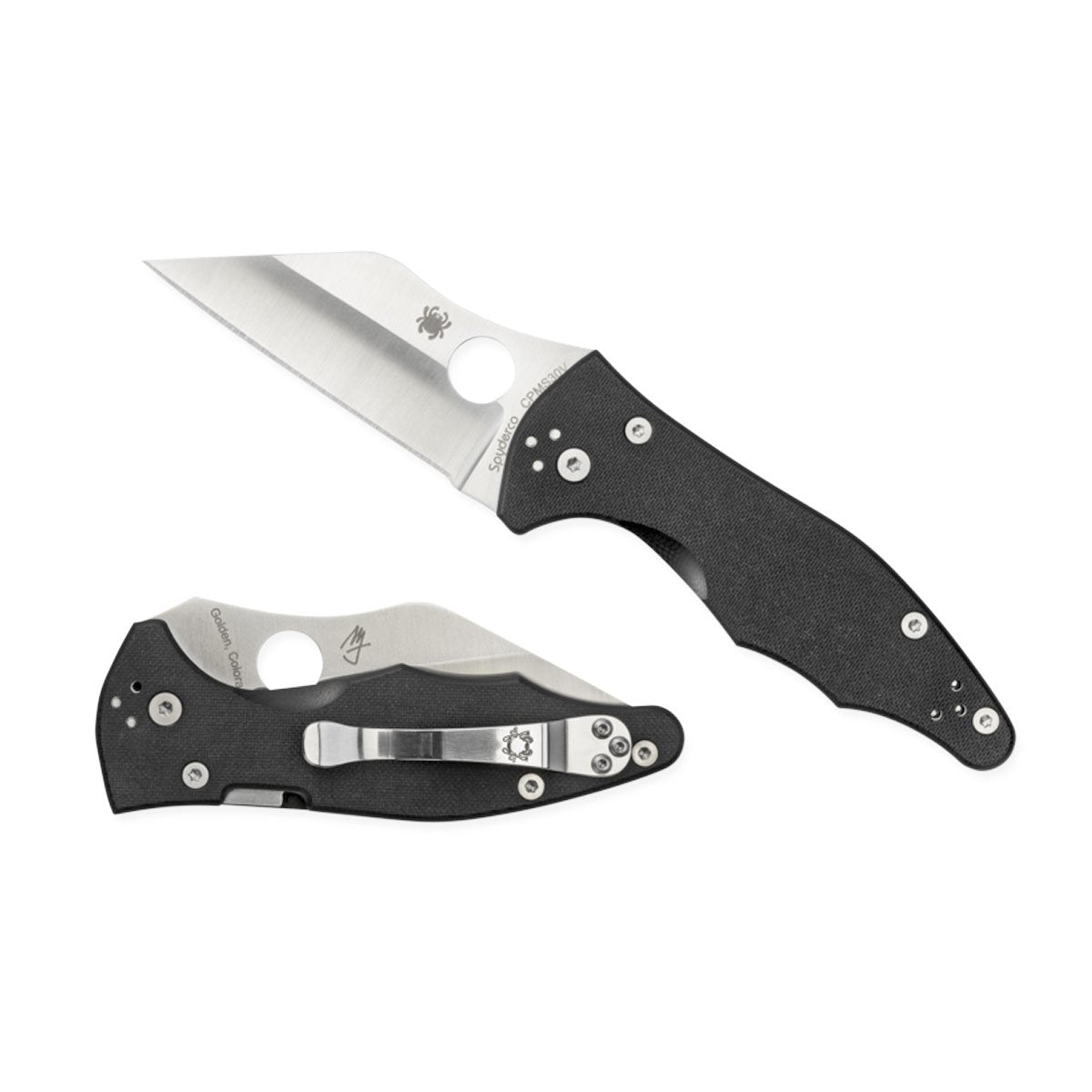 Spyderco Yojimbo 2 Black Handle Plain Blade Tactical Distributors Ltd New Zealand