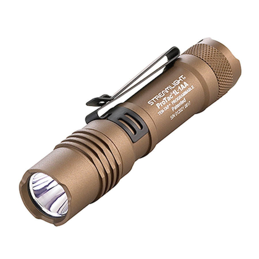 Streamlight ProTac 1L-1AA Dual Fuel 350-Lumen Compact Tactical Flashlight Coyote Tactical Distributors Ltd New Zealand