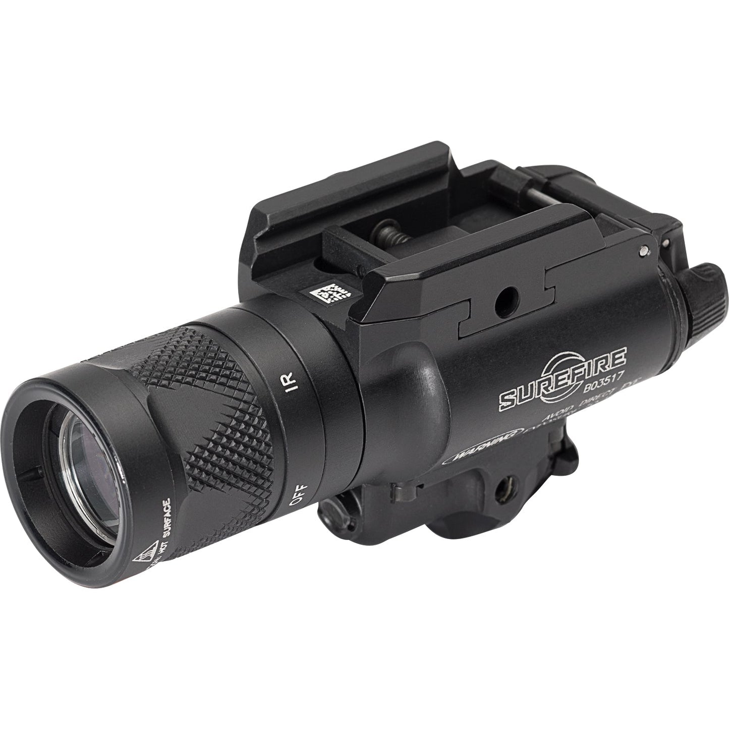 Surefire X400V-B-IRC WeaponLight LED White-Light & Infrared WeaponLight with Infrared Laser Flashlights and Lighting Surefire Tactical Gear Supplier Tactical Distributors Australia