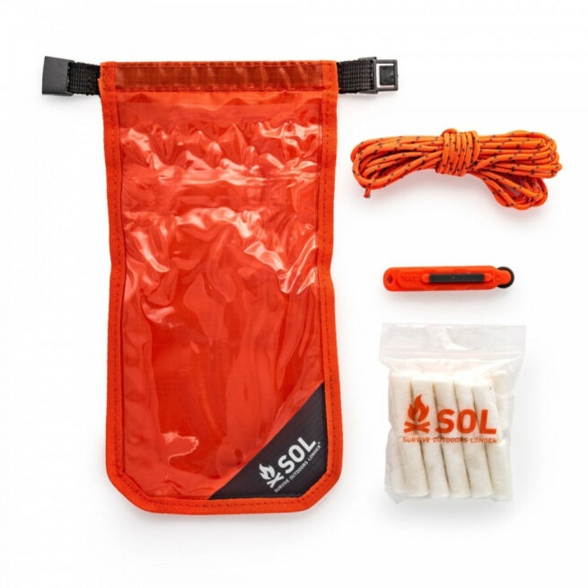 Survive Outdoors Longer SOL Fire Lite Kit in Dry Bag One Size Tactical Distributors Ltd New Zealand