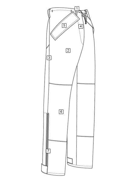 TruSpec H2O Proof ECWCS Pants Black Tactical Distributors Ltd New Zealand