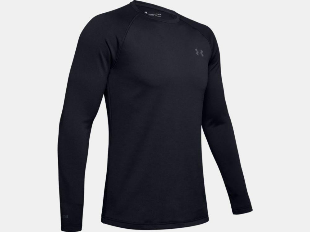Under Armour Tactical Coldgear Base 3.0 Long Sleeve Shirt Black Tactical Distributors Ltd New Zealand