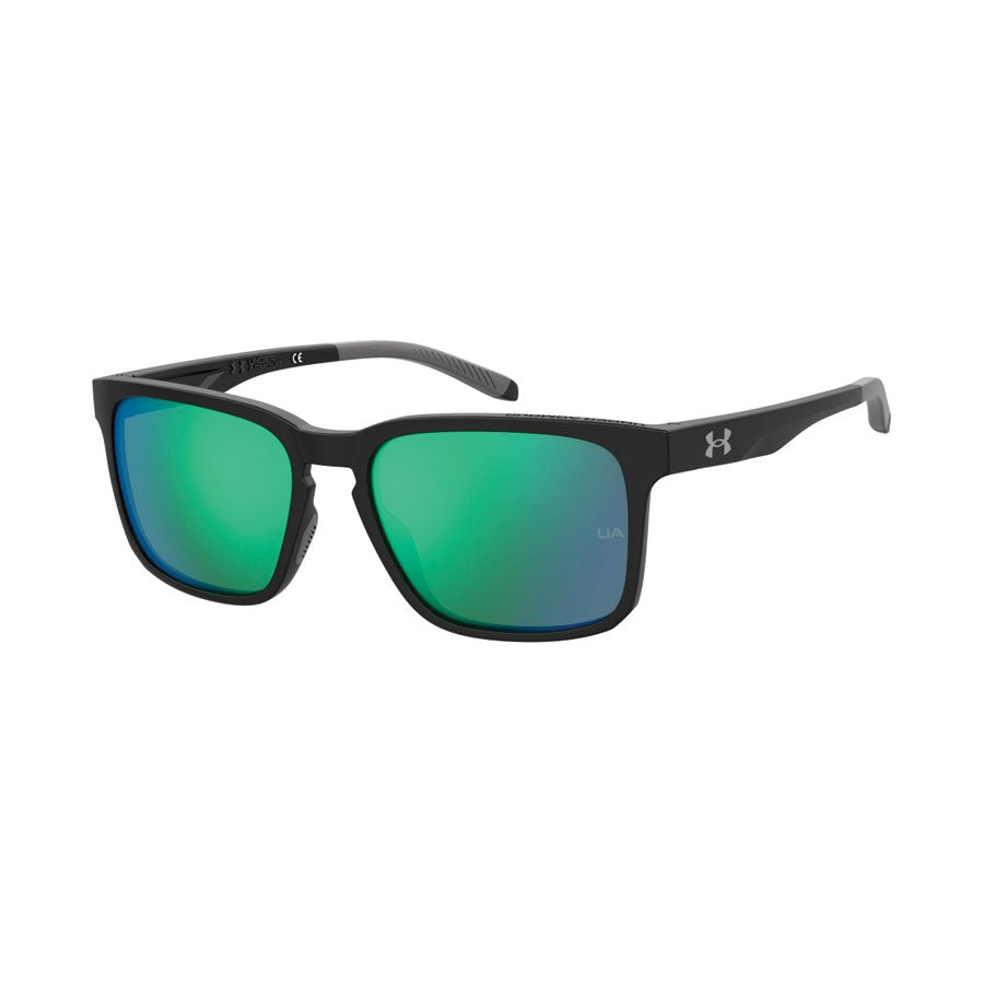Under Armour UA Assist 2 Shiny Black Frame, Emerald Mirror Lens Tactical Distributors Ltd New Zealand