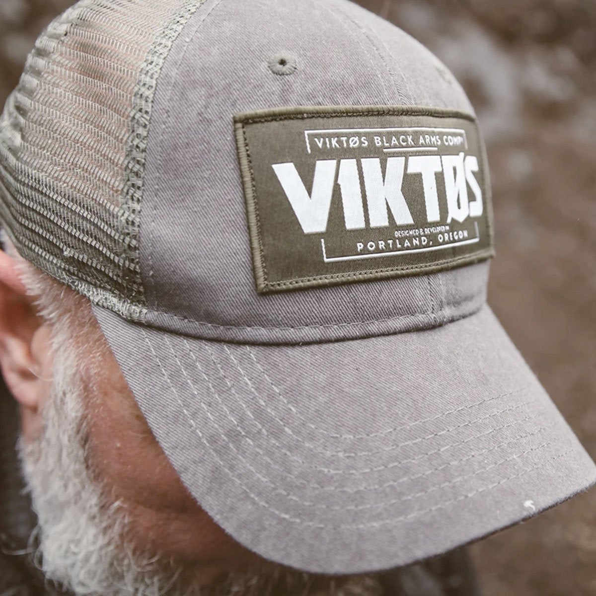 VIKTOS Hooktown Hat Greyman OSFA Tactical Distributors Ltd New Zealand
