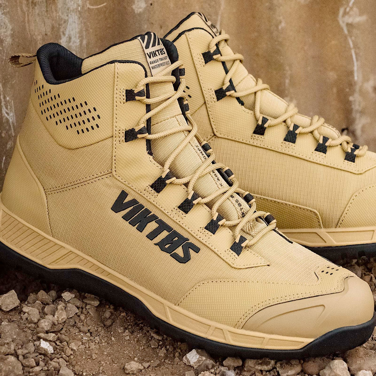 VIKTOS Range Trainer Waterproof Boot Coyote Tactical Distributors Ltd New Zealand