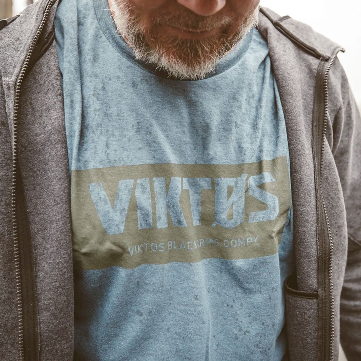 VIKTOS Shooter Tee Ash Heather Tactical Distributors Ltd New Zealand