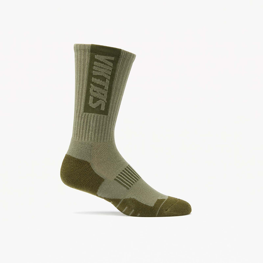 VIKTOS Wartorn Merino Boot Socks Olive Green Tactical Distributors Ltd New Zealand