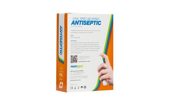 Warrior Medical FastAid A1 Antiseptic Spray 50ml First Aid Spray 1pk Tactical Distributors Ltd New Zealand