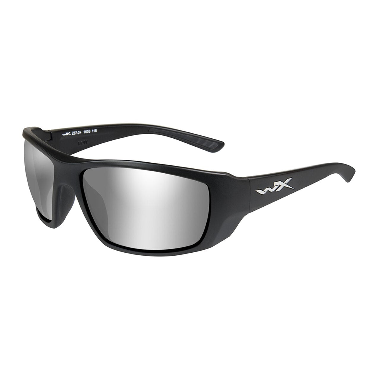 Wiley X Kobe Silver Flash Smoke Grey Lens Matte Black Frame Tactical Distributors Ltd New Zealand