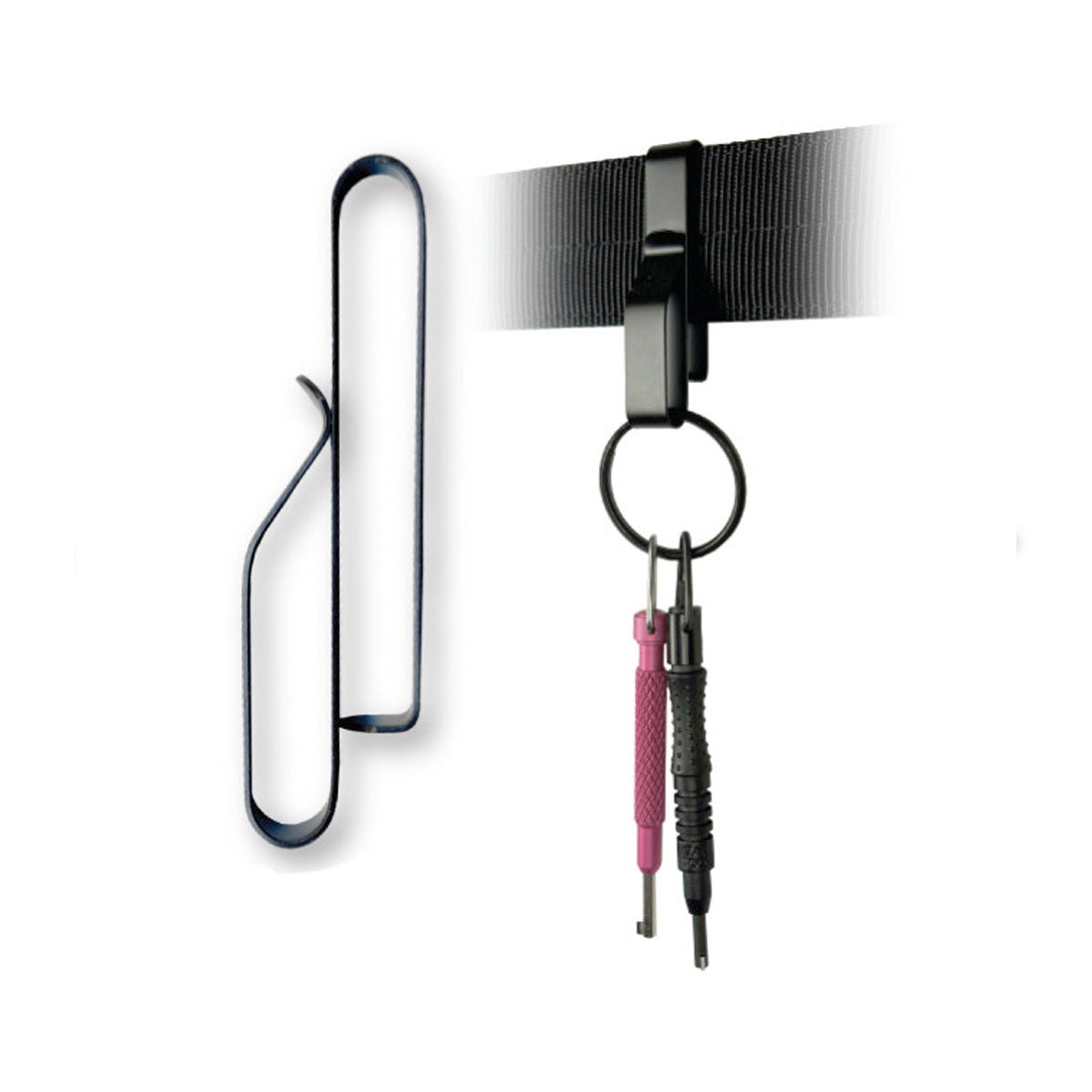 Zak Tool ZT52 Low Profile Key Ring Holder Black Tactical Distributors Ltd New Zealand