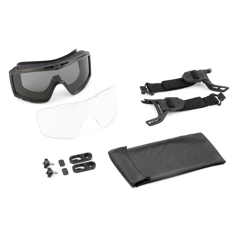 Revision Carrier Locust Goggle 2 Lens Kit with Pull-To-Tighten Swivel Straps & Team Wendy Hardware