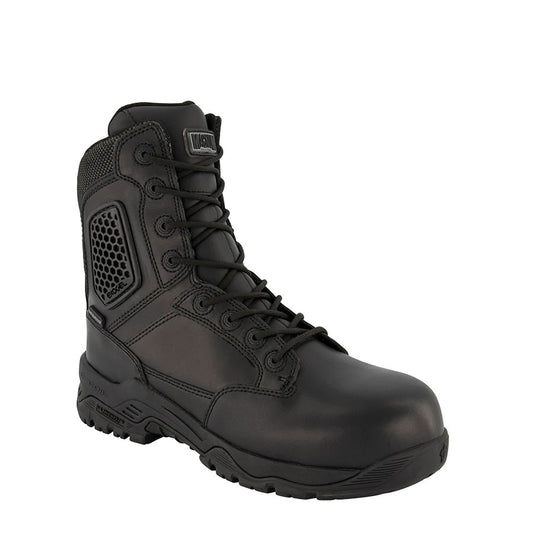 Magnum  Strike Force 8.0 Leather Composite Toe Composite Plate Side Zip Waterproof