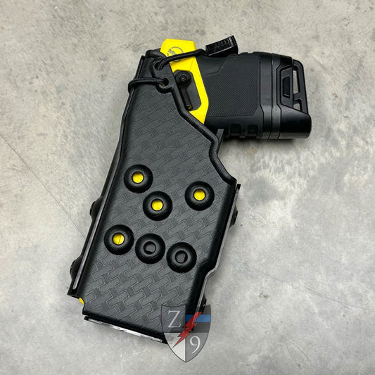 Zero9 Solutions Case for Taser Brand Energy Weapons - Taser 10 Black with Molle-Loks