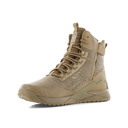 Reebok Nano X1 6" Tactical Boot Side Zip Coyote | TacDis AU Tactical Gear