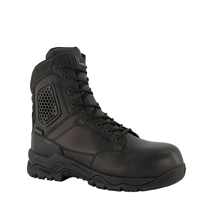 Magnum  Strike Force 8.0 Leather Composite Toe Composite Plate Side Zip Waterproof