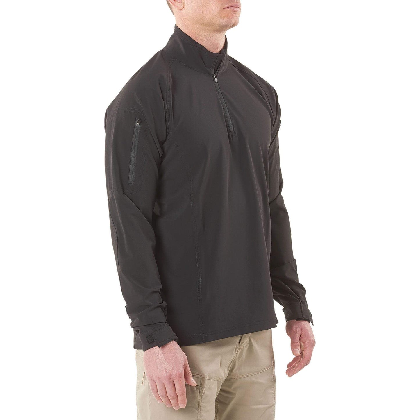 5.11 Rapid OPS Shirt Black Long Sleeve Shirts 5.11 Tactical Tactical Gear Supplier Tactical Distributors Australia