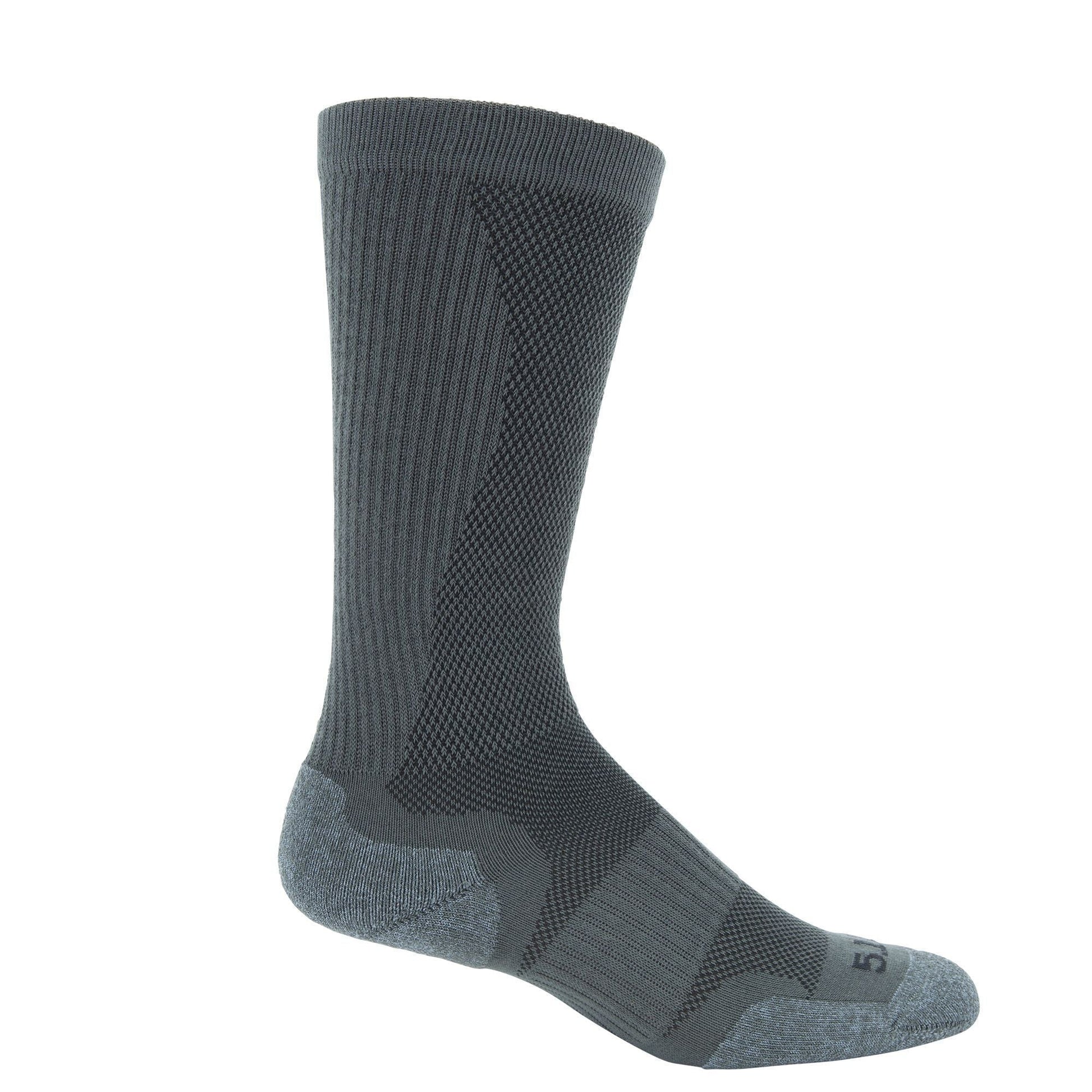 5.11 Slip Stream OTC Socks Gun Metal Tactical Distributors Ltd New Zealand