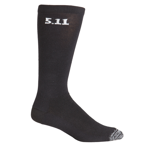 5.11 Tactical 9 Inch Socks Black Pack of 3 Tactical Distributors Ltd New Zealand