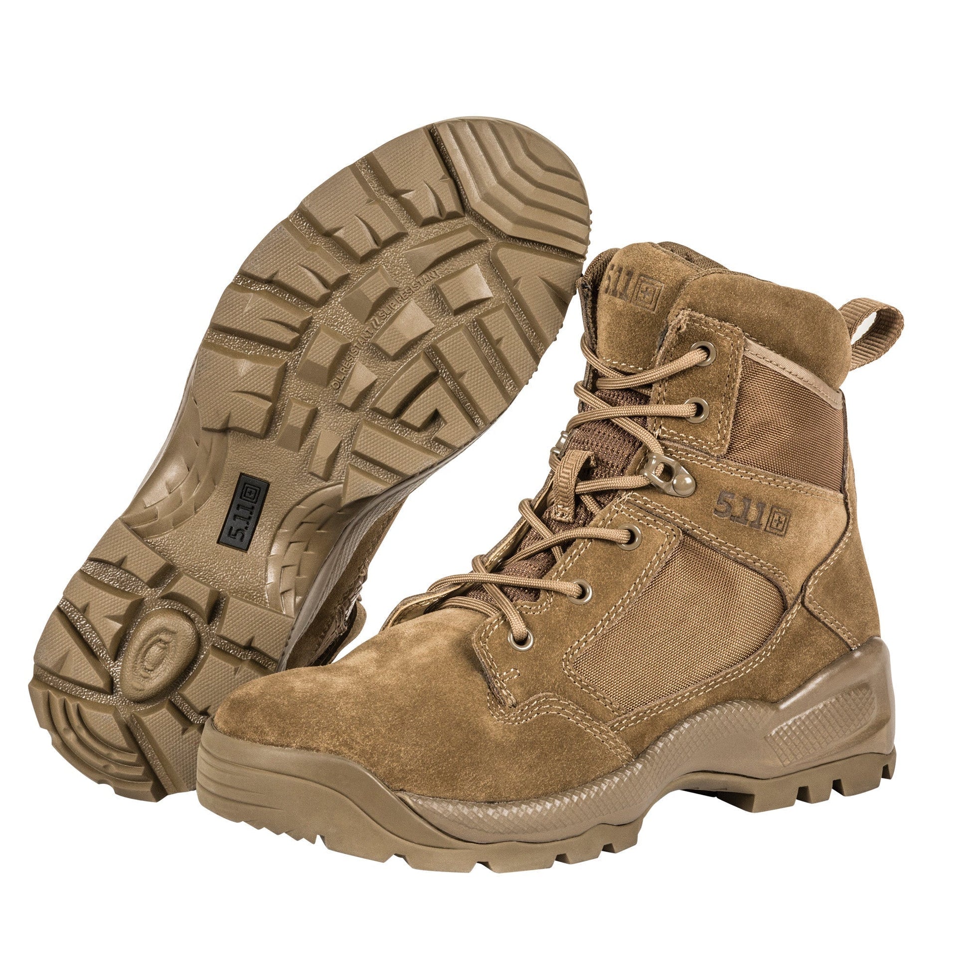 5.11 Tactical ATAC 2.0 6 Inches Side Zip Desert Boot Dark Coyote Tactical Distributors Ltd New Zealand