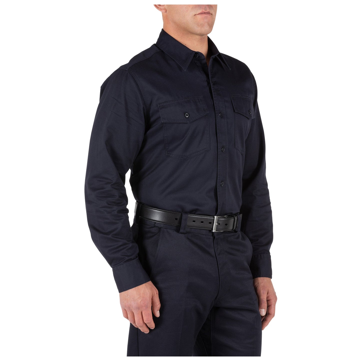 5.11 Tactical Company Long Sleeve Shirt Fire Navy Long Sleeve Shirts 5.11 Tactical Tactical Gear Supplier Tactical Distributors Australia