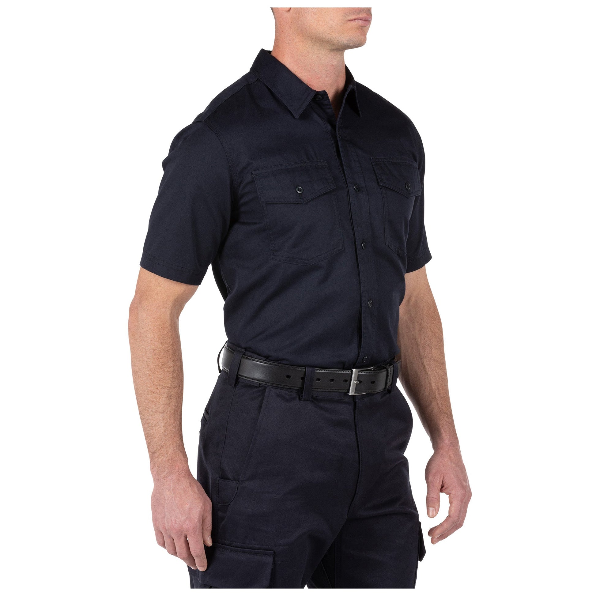 5.11 Tactical Company Short Sleeve Shirt Fire Navy Long Sleeve Shirts 5.11 Tactical Tactical Gear Supplier Tactical Distributors Australia