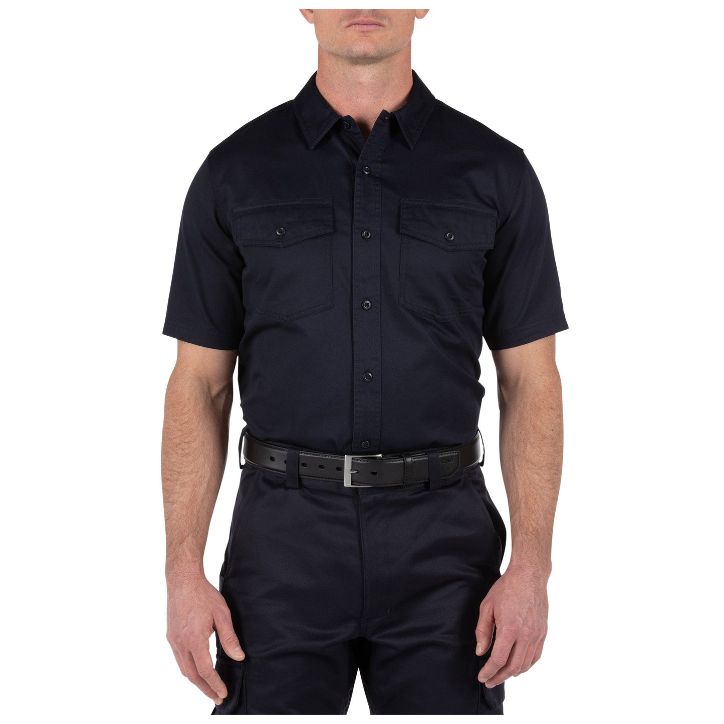 5.11 Tactical Company Short Sleeve Shirt Fire Navy Long Sleeve Shirts 5.11 Tactical Small Tactical Gear Supplier Tactical Distributors Australia