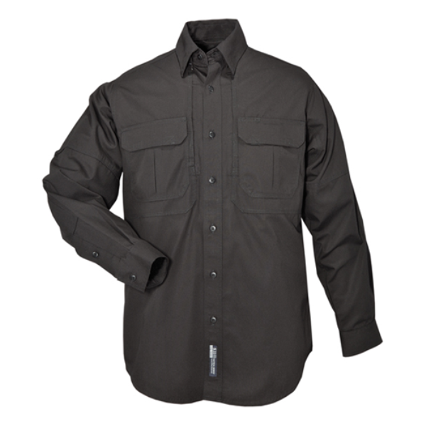 5.11 Tactical Men's Long Sleeve Tactical Shirt Black Tactical Distributors Ltd New Zealand