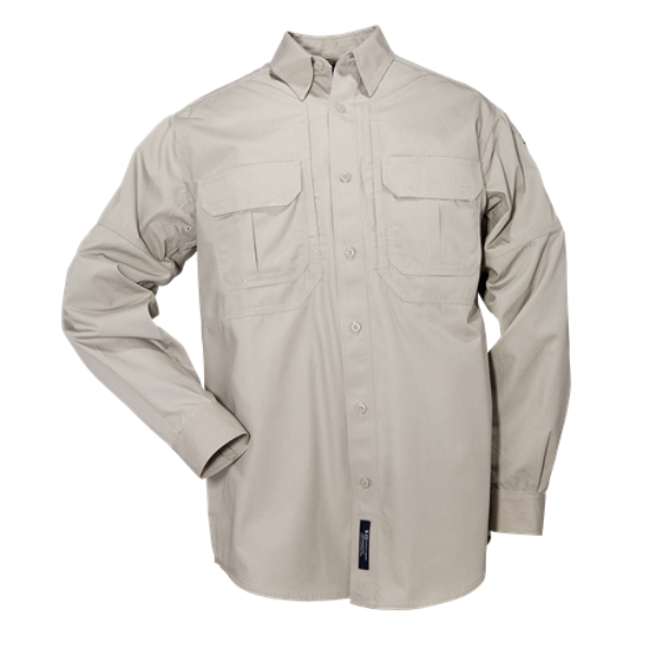 5.11 Tactical Men's Long Sleeve Tactical Shirt Grey Tactical Distributors Ltd New Zealand