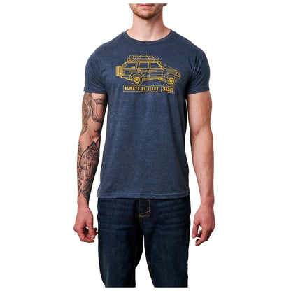 5.11 Tactical Offroad Dreamin' Tee Dark Navy Heather Small Tactical Distributors Ltd New Zealand