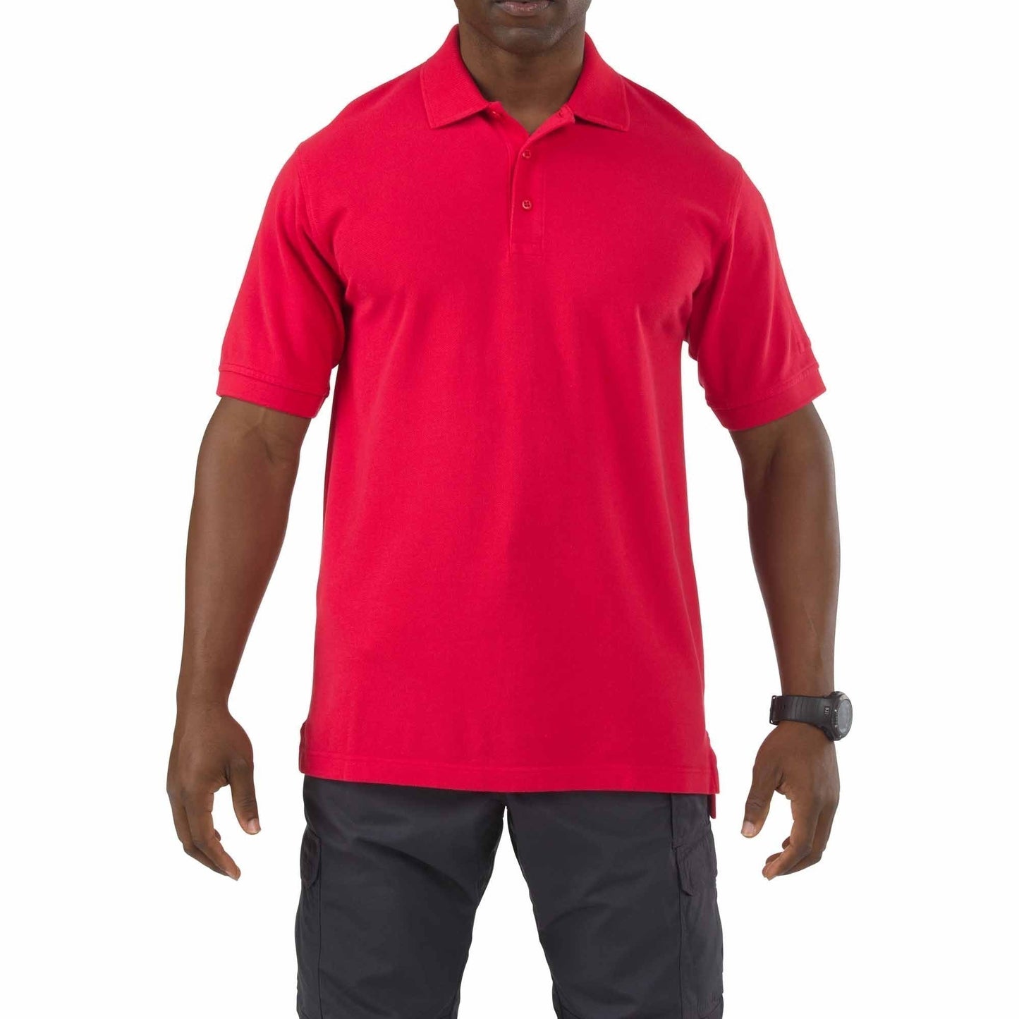 5.11 Tactical Professional Short Sleeve Polo Shirt Range Red Tactical Distributors Ltd New Zealand