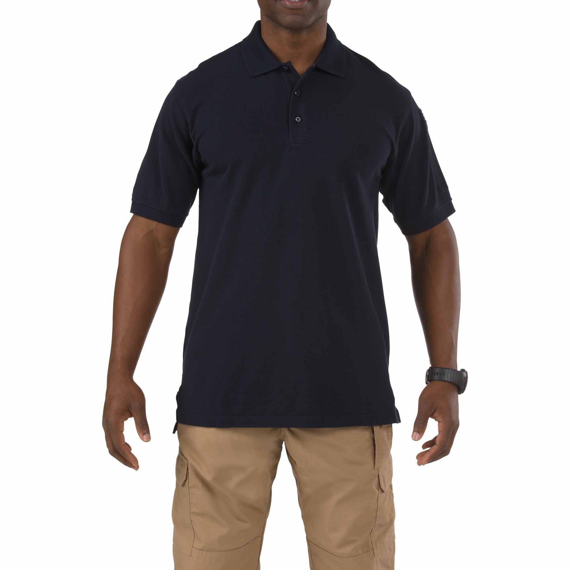 5.11 Tactical Professional Short Sleeve Polo Shirt Dark Navy Tactical Distributors Ltd New Zealand